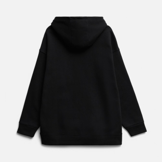 Изображение №3 | Худи оверсайз унисекс Snuggie, черное, размер XS/S