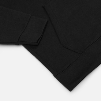 Изображение №4 | Худи оверсайз унисекс Snuggie, черное, размер XS/S