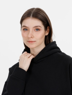 Изображение №11 | Худи оверсайз унисекс Snuggie, черное, размер XS/S