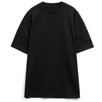 Изображение №2 | Футболка оверсайз унисекс Sideline, черная, размер XS/S