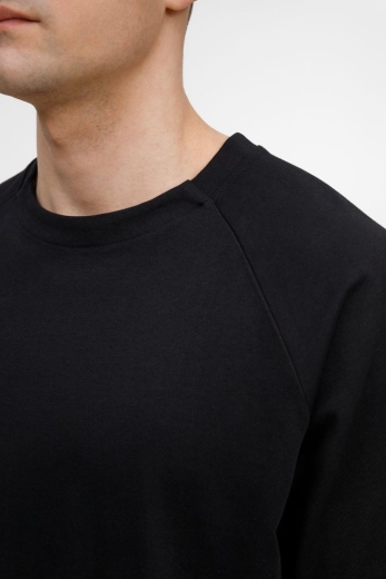 Изображение №1 | Футболка оверсайз унисекс Avenu, черная, размер XS/S