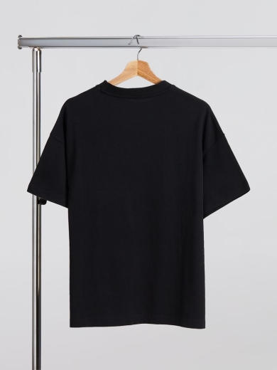 Изображение №3 | Футболка оверсайз унисекс Sinkopa, черная, размер XS/S