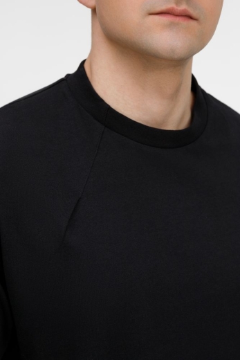 Изображение №10 | Футболка оверсайз унисекс Sinkopa, черная, размер XS/S