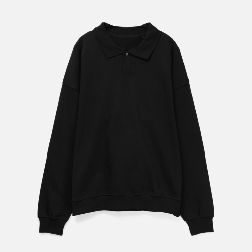 Изображение №2 | Свитшот оверсайз унисекс S6, черный, размер XS/S