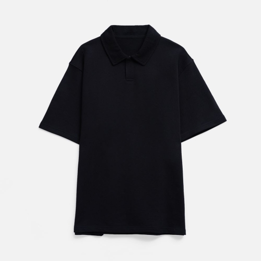 Изображение №2 | Рубашка поло унисекс Tiimi, черная, размер XS/S