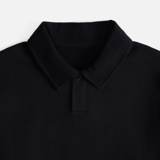 Изображение №4 | Рубашка поло унисекс Tiimi, черная, размер XS/S