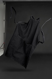 Изображение №3 | Фартук джинсовый E2, черный