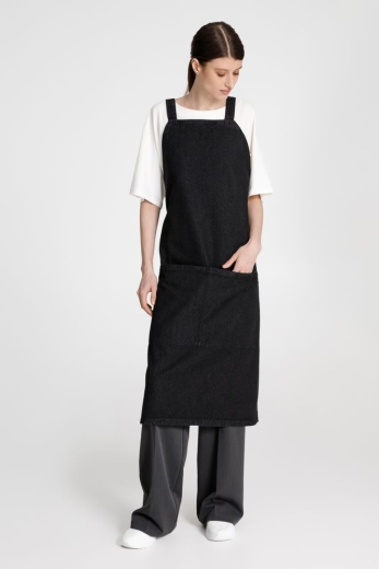 Изображение №10 | Фартук джинсовый E2, черный