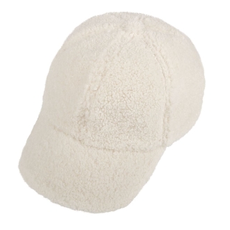 Изображение №2 | Бейсболка Oblako, утепленная, молочно-белая