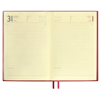 Изображение №10 | Ежедневник Merida, датированный, красный