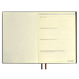 Изображение №8 | Ежедневник Avila, недатированный, черный