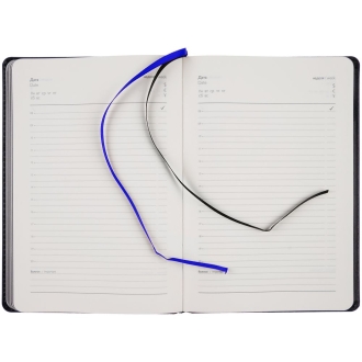 Изображение №8 | Ежедневник Alanis, недатированный, черный с синим