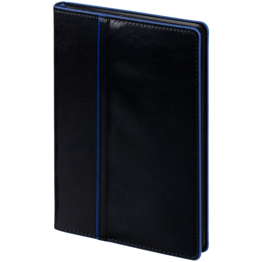 Изображение №1 | Ежедневник Alanis, недатированный, черный с синим