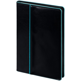 Изображение №1 | Ежедневник Alanis, недатированный, черный с голубым