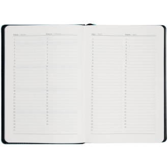 Изображение №8 | Ежедневник Alanis, недатированный, черный с голубым