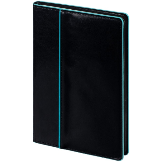 Изображение №1 | Ежедневник Alanis, недатированный, черный с голубым