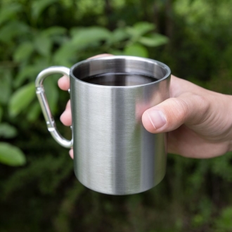 Изображение №8 | Кружка Trek, с серебристой ручкой-карабином