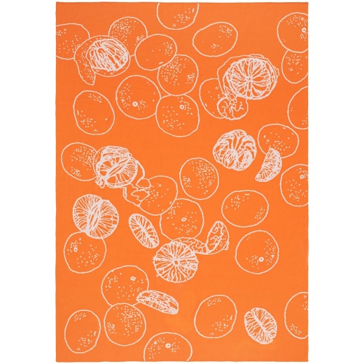 Изображение №3 | Плед Citrion, оранжево-белый