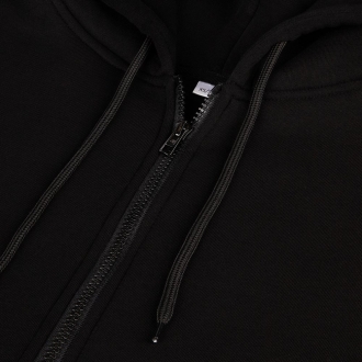 Изображение №4 | Толстовка унисекс оверсайз Zippy, черная, размер XS/S