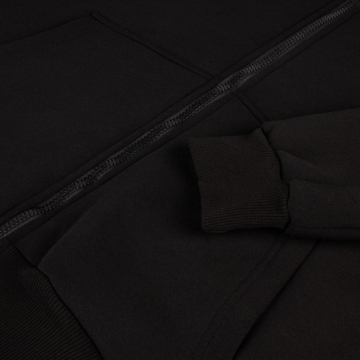 Изображение №5 | Толстовка унисекс оверсайз Zippy, черная, размер XS/S