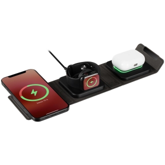 Изображение №1 | Складная станция беспроводной зарядки triFlex, черная