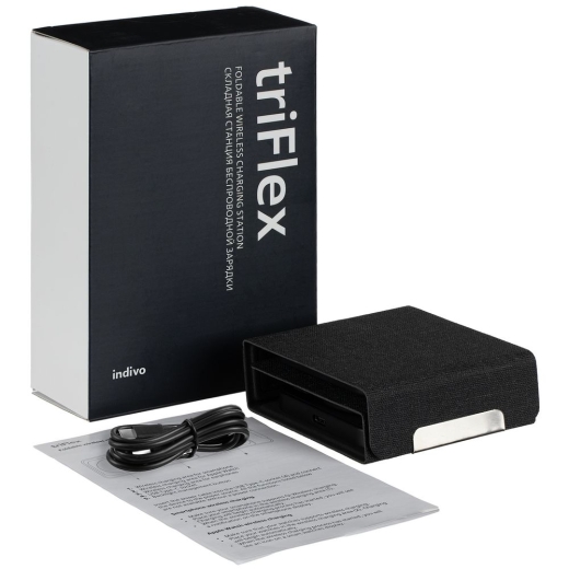 Изображение №10 | Складная станция беспроводной зарядки triFlex, черная