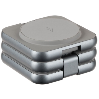 Изображение №2 | Складная станция беспроводной зарядки Terza, серебристая