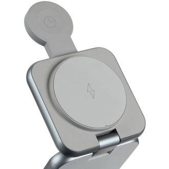 Изображение №5 | Складная станция беспроводной зарядки Terza, серебристая
