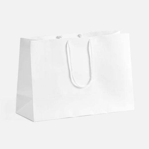 Изображение №1 | Пакет бумажный с ламинацией Lami Tote M, белый