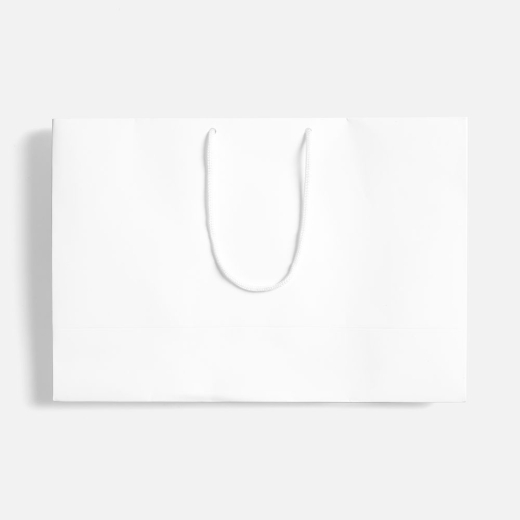 Изображение №2 | Пакет бумажный с ламинацией Lami Tote M, белый