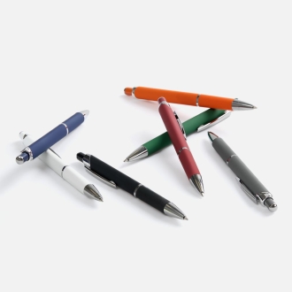 Изображение №5 | Ручка шариковая Chromos Soft Touch, черная