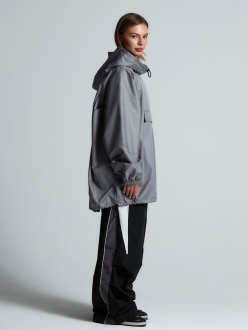 Изображение №9 | Дождевик-анорак Hard Work, укороченный, серый, единый размер