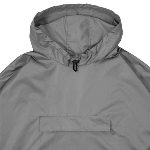 Изображение №3 | Дождевик-анорак Hard Work, укороченный, серый, единый размер