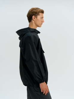 Изображение №6 | Дождевик-анорак Alatau, укороченный, черный, единый размер