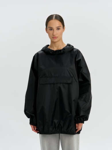 Изображение №12 | Дождевик-анорак Alatau, укороченный, черный, единый размер