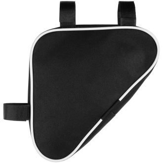 Изображение №3 | Велосумка на раму BikeLine Mini, черная с белым