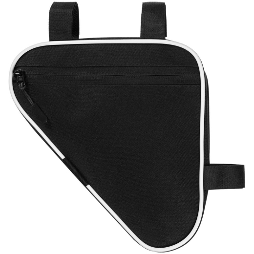 Изображение №2 | Велосумка на раму BikeLine Mini, черная с белым