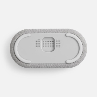 Изображение №5 | Колонка с часами и беспроводной зарядкой Veske ver.2, серая