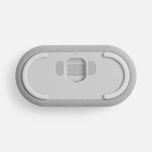 Изображение №5 | Колонка с часами и беспроводной зарядкой Veske ver.2, серая