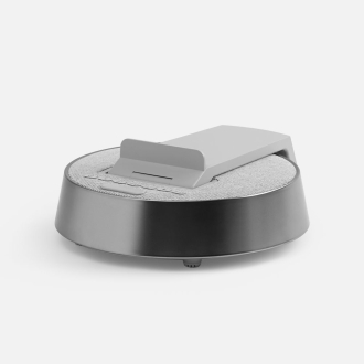 Изображение №7 | Bluetooth-колонка с беспроводной зарядкой и часами netEnergy, серая