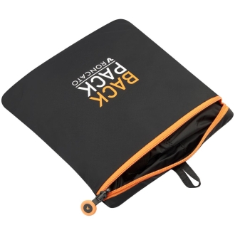 Изображение №7 | Складной рюкзак Compact Neon, черный с оранжевым