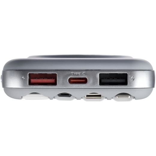 Изображение №5 | Внешний аккумулятор Omni Pro 10000 мАч, серый