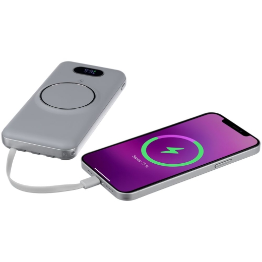 Изображение №7 | Внешний аккумулятор Omni Pro 10000 мАч, серый