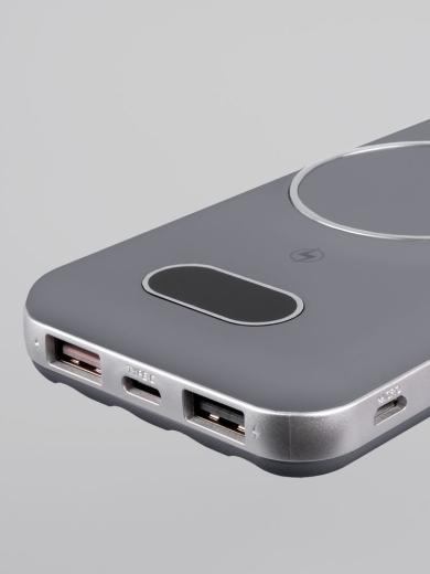 Изображение №8 | Внешний аккумулятор Omni Pro 10000 мАч, серый