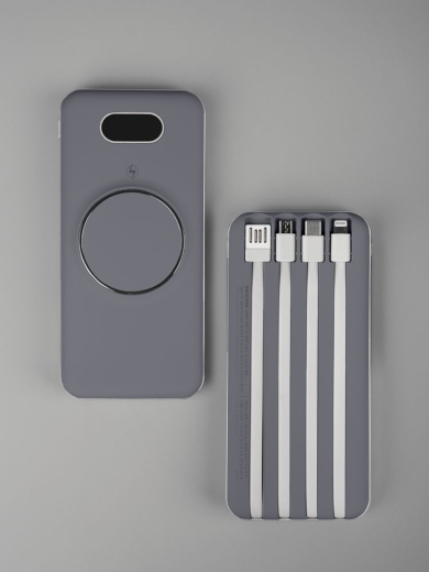 Изображение №10 | Внешний аккумулятор Omni Pro 10000 мАч, серый