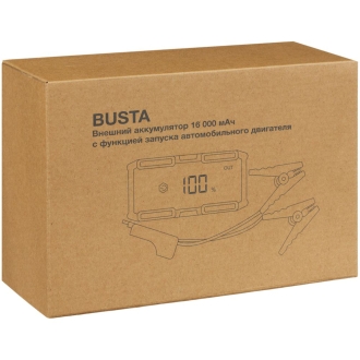 Изображение №13 | Аккумулятор с запуском двигателя Busta 16000 мАч, черный