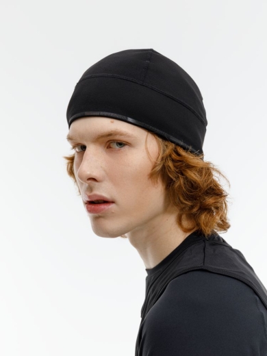 Изображение №12 | Спортивная шапка утепленная Jogge, черная