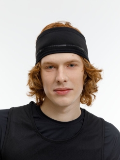 Изображение №11 | Спортивная повязка утепленная Jogge, черная