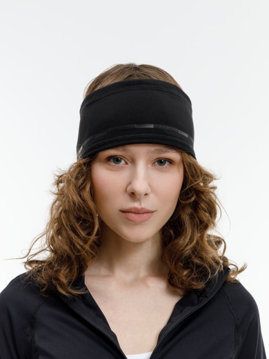 Изображение №8 | Спортивная повязка утепленная Jogge, черная