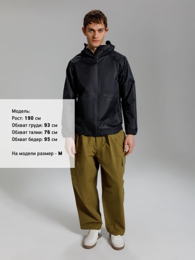 Изображение №11 | Куртка унисекс Nordvind WR, черная, размер S